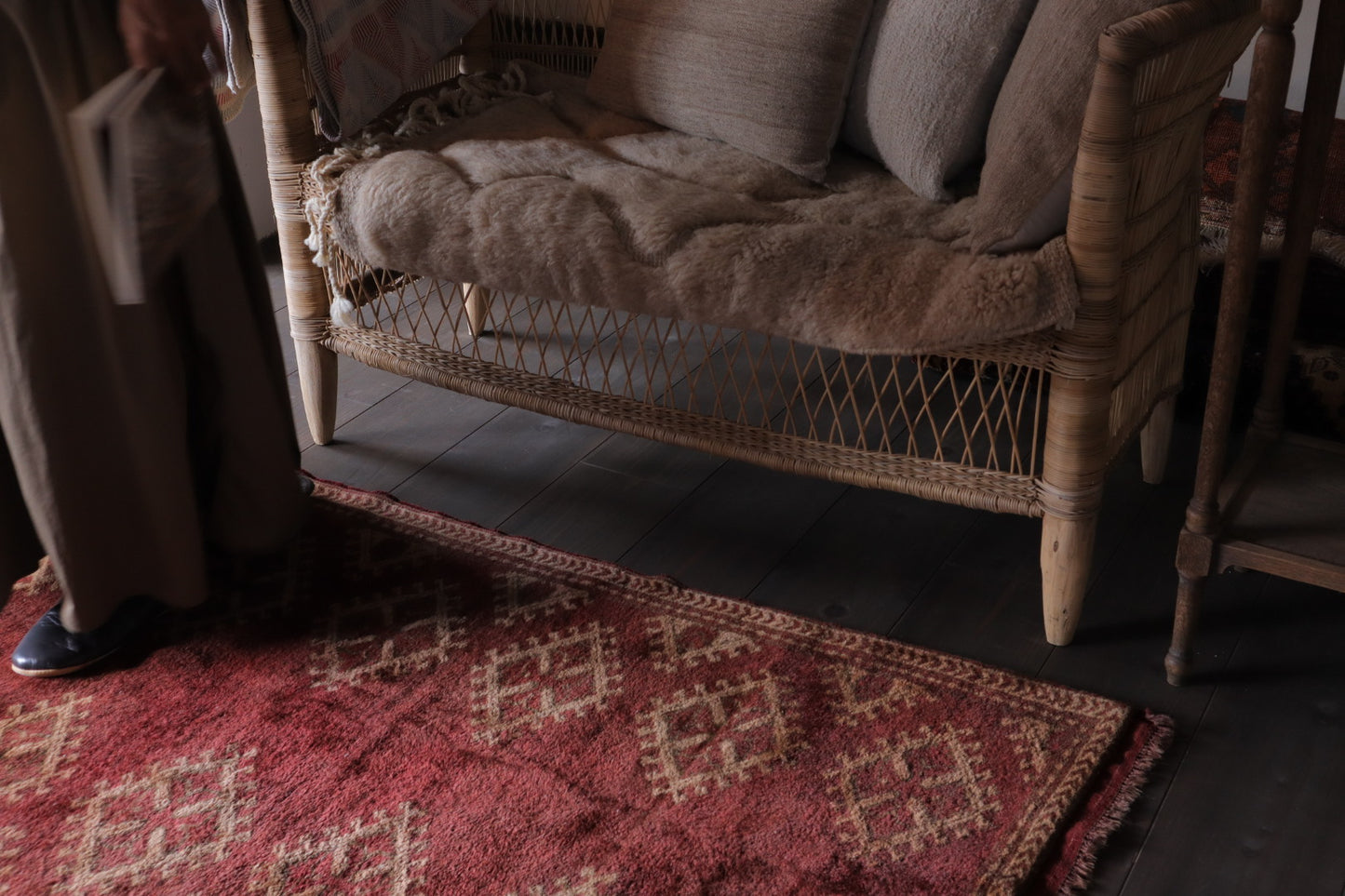 A-1882  turkmen rug