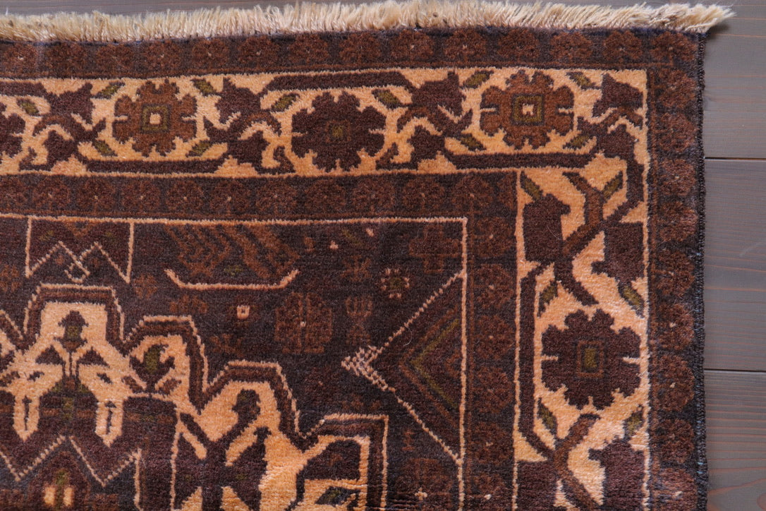 A-1302  Baluch rug