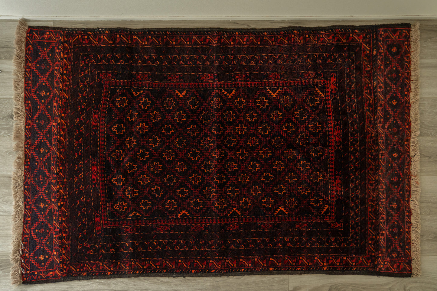 A-335  Baluch  rug