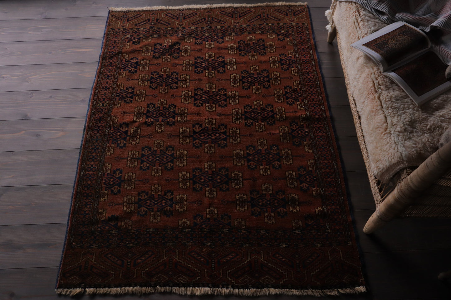 A-1817 turkmen rug
