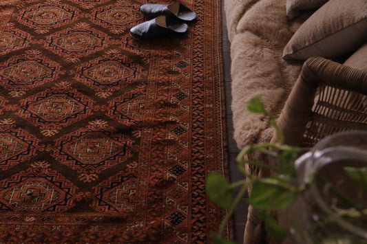 A-1818 turkmen rug