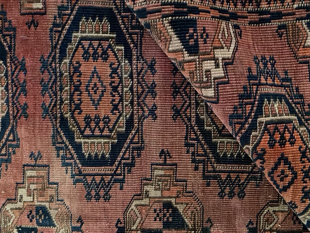 old Turkmen rug