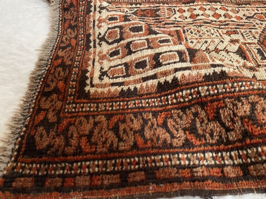 old Turkmen rug