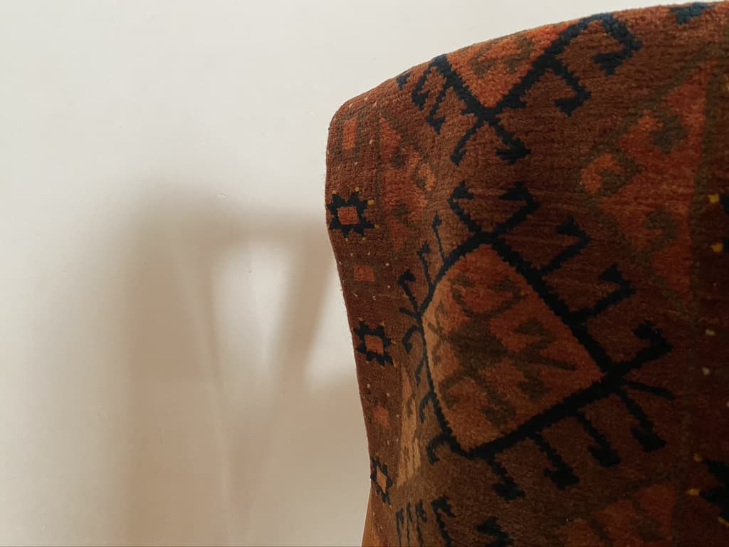 old turkmen rug