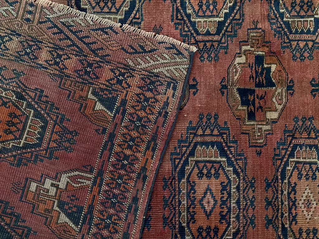 old Turkmen rug