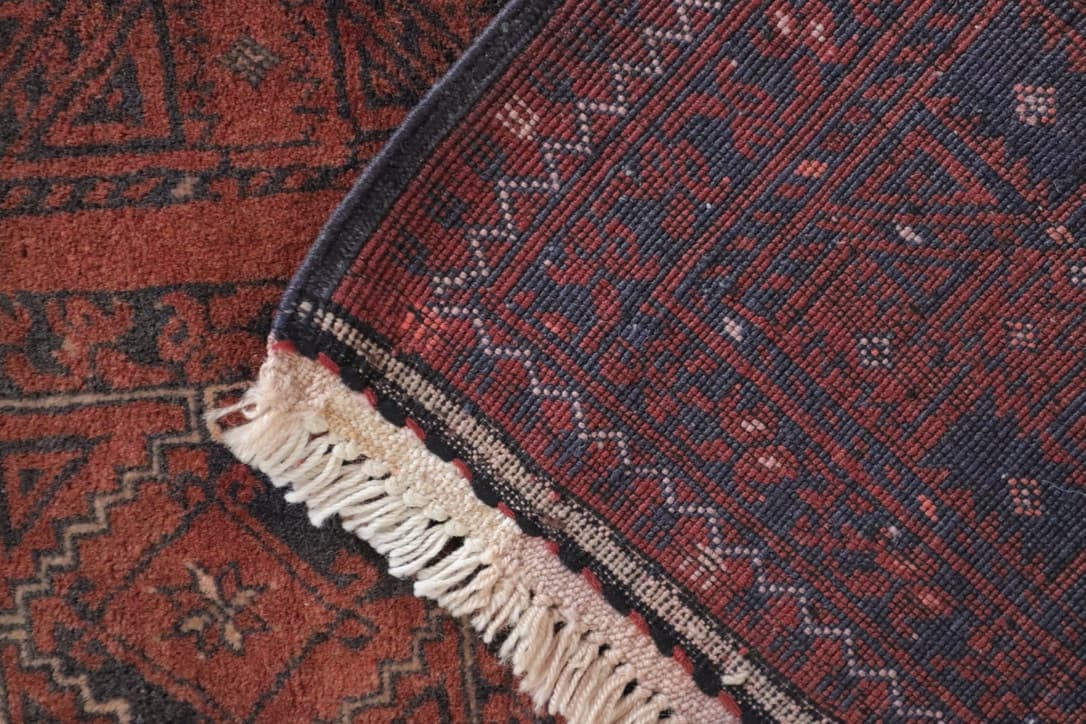 vintage turkmen rug