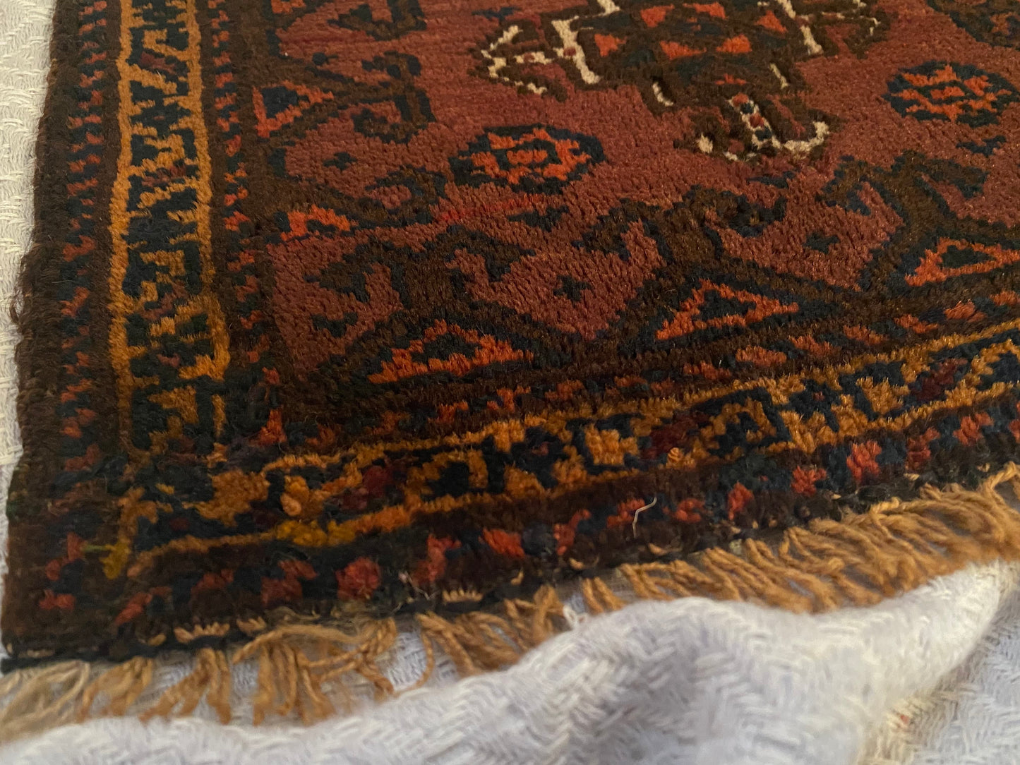 vintage baluch rug