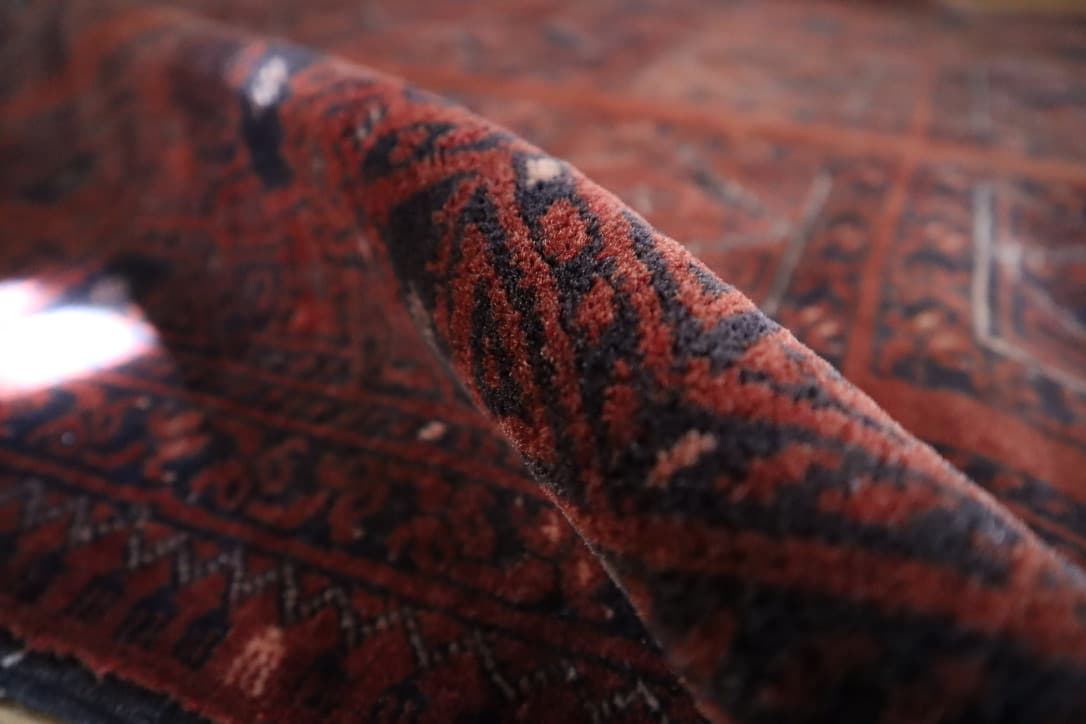 vintage turkmen rug