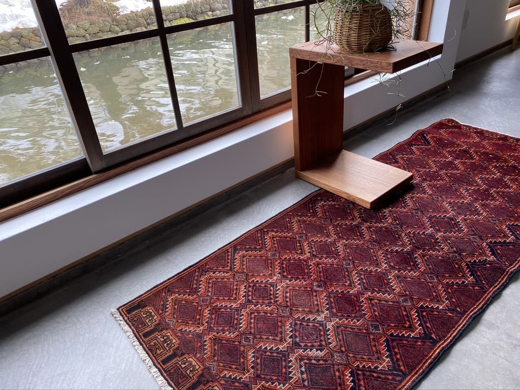 vintage baluch rug