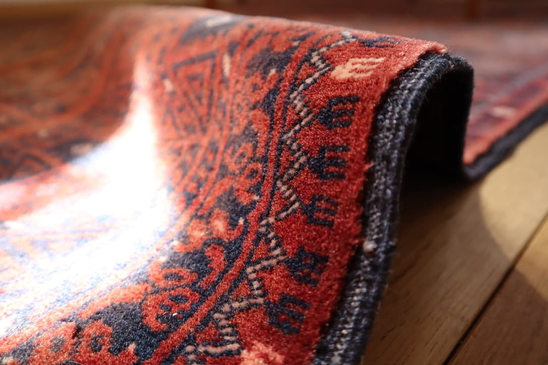 vintage turkmen rug