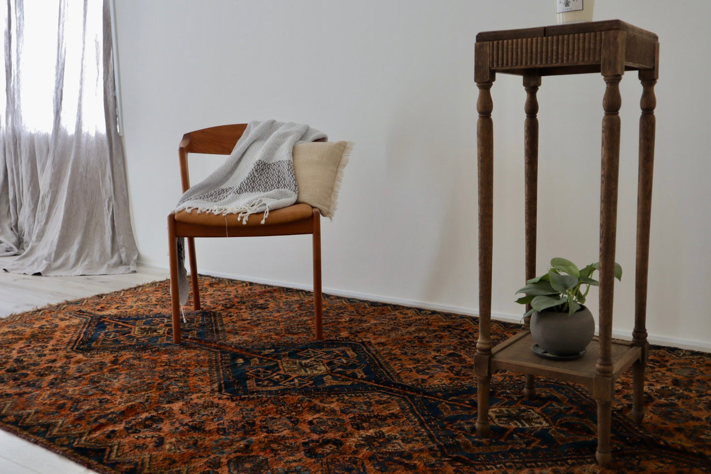 A-291 old qashqai rug