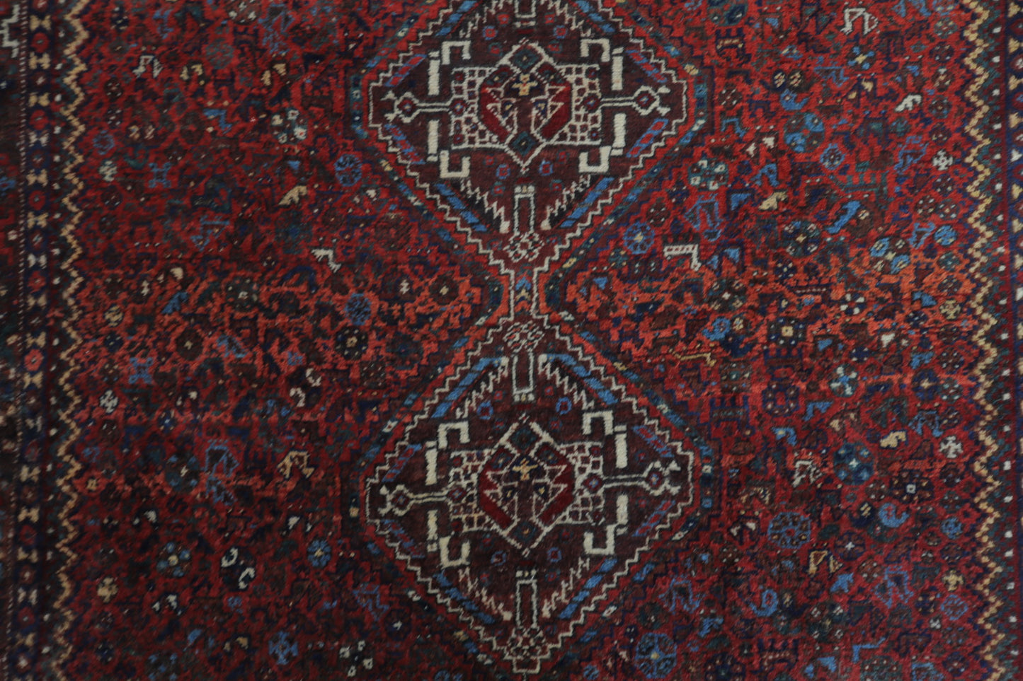 A-292 Antique qashqai rug