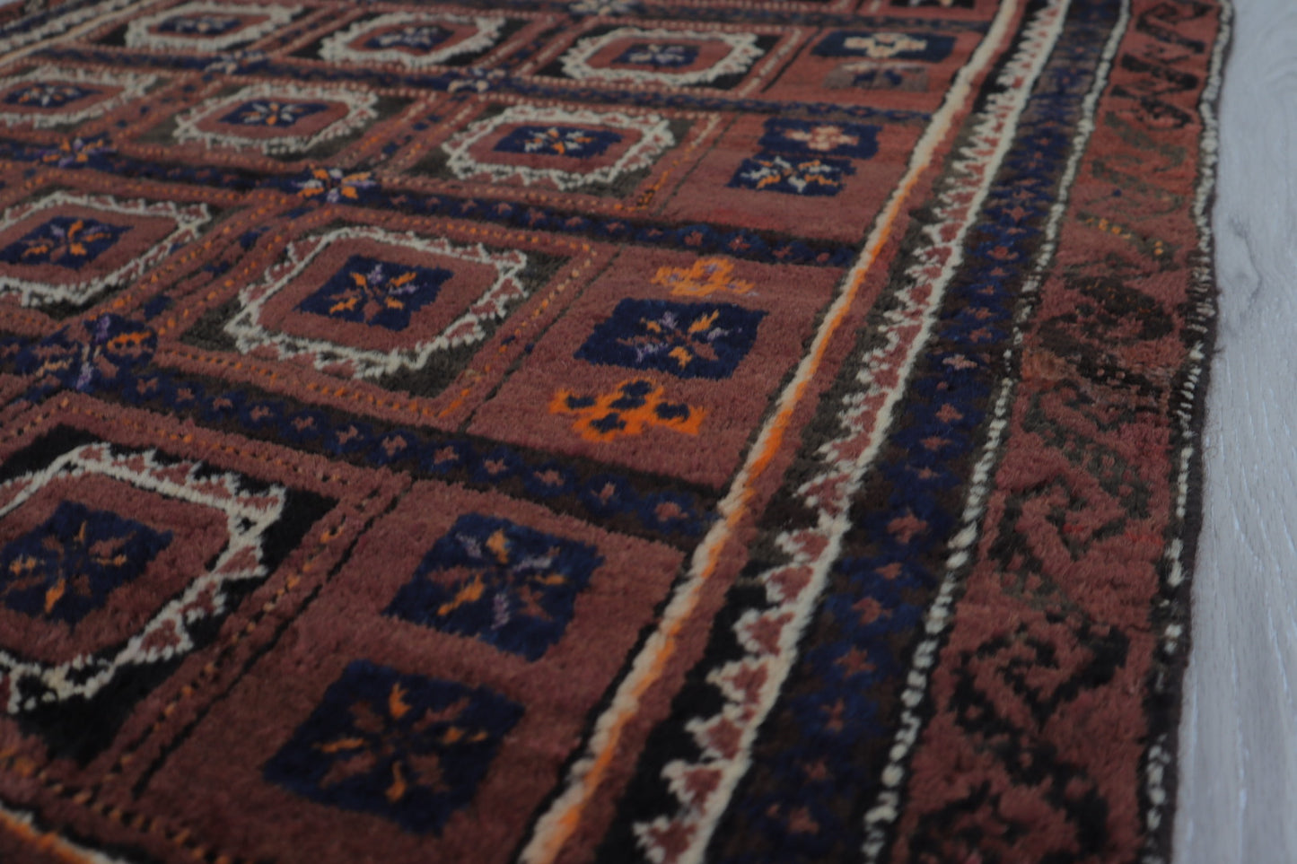 A-296 old baluch rug