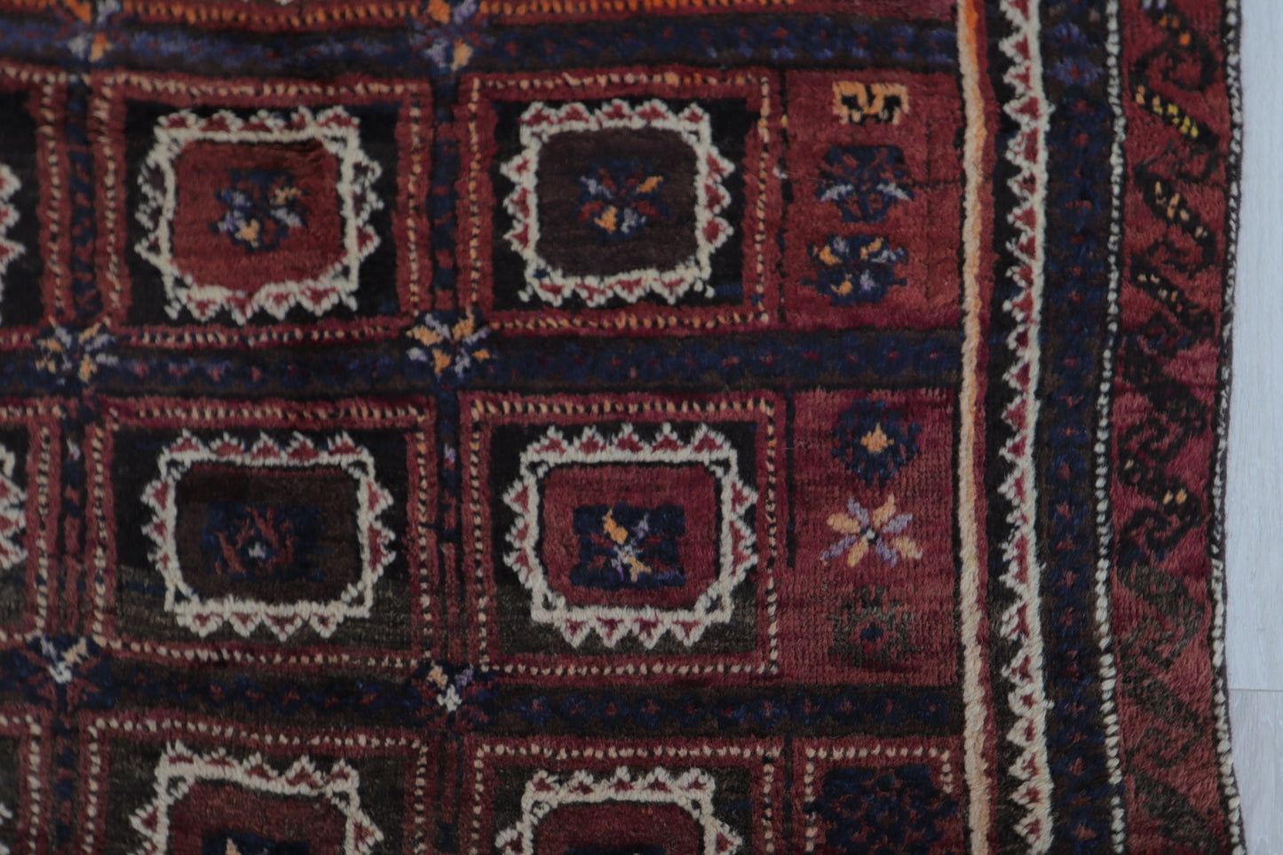 A-296 old baluch rug