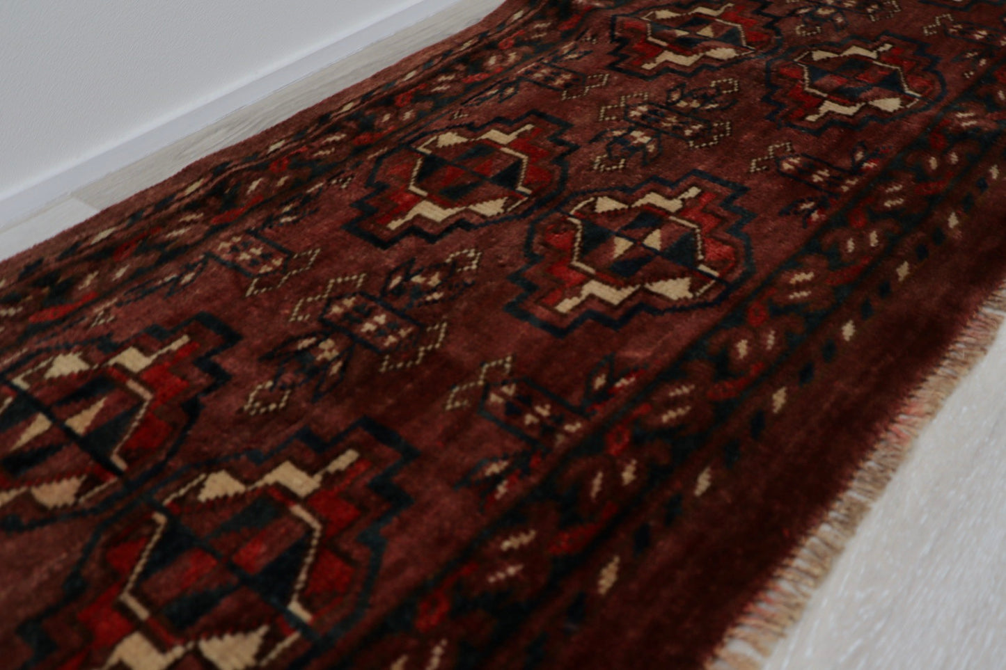 A-301 old turkmen rug