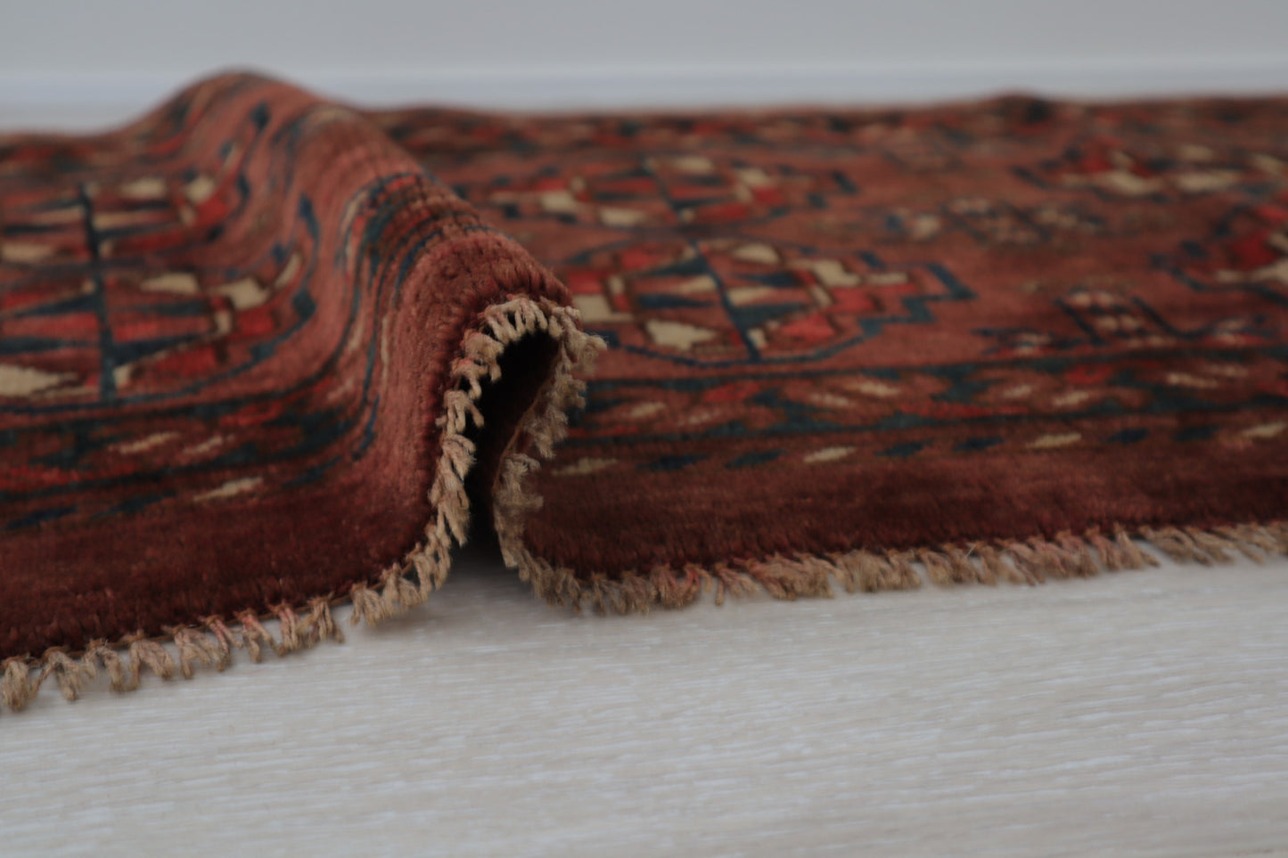 A-301 old turkmen rug