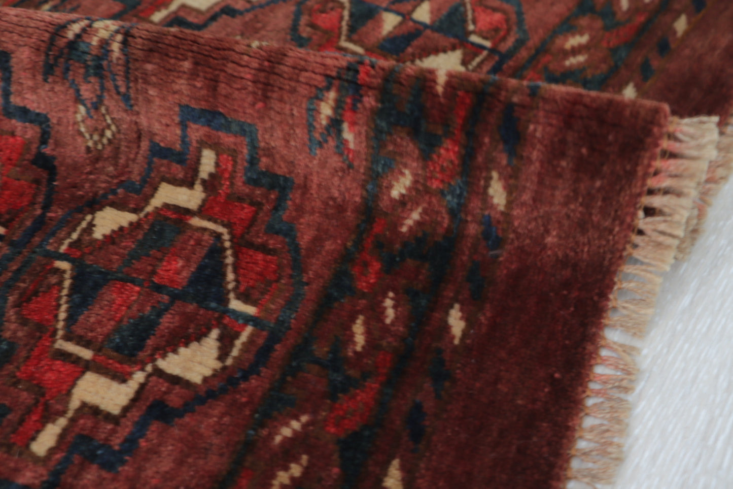 A-301 old turkmen rug