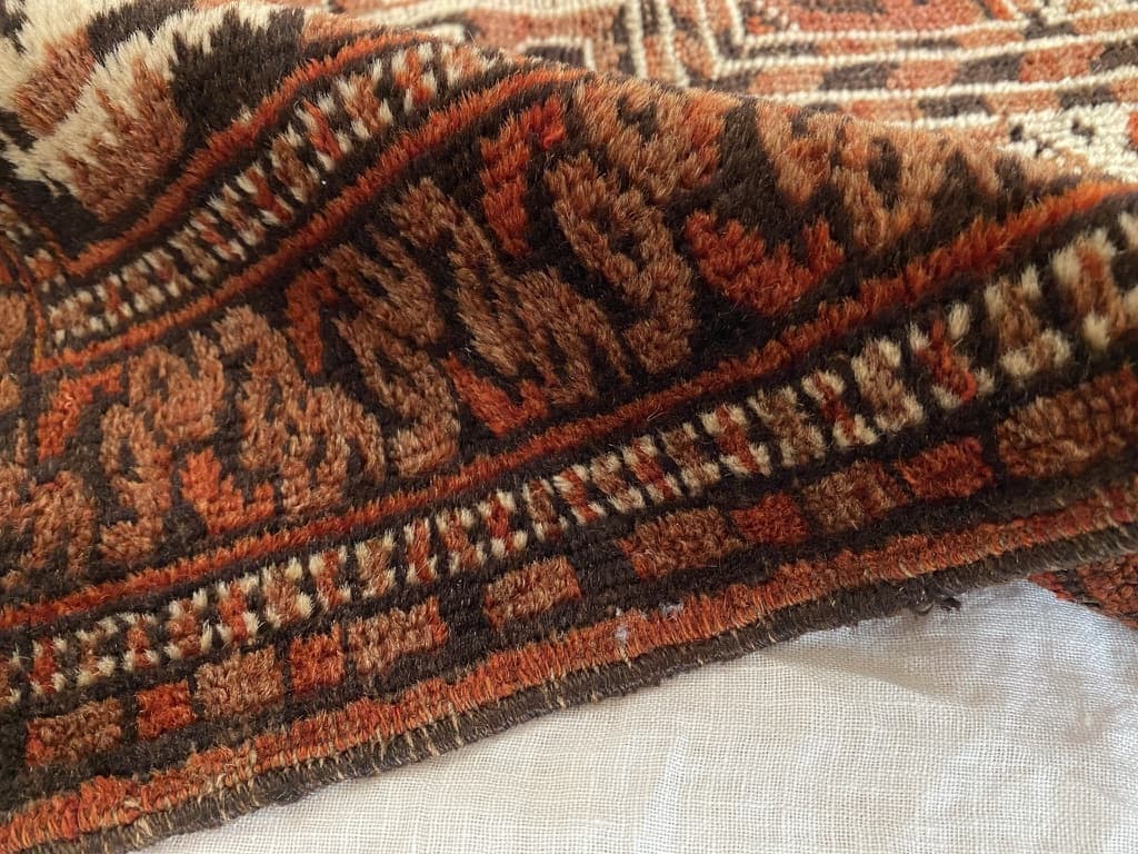 old Turkmen rug