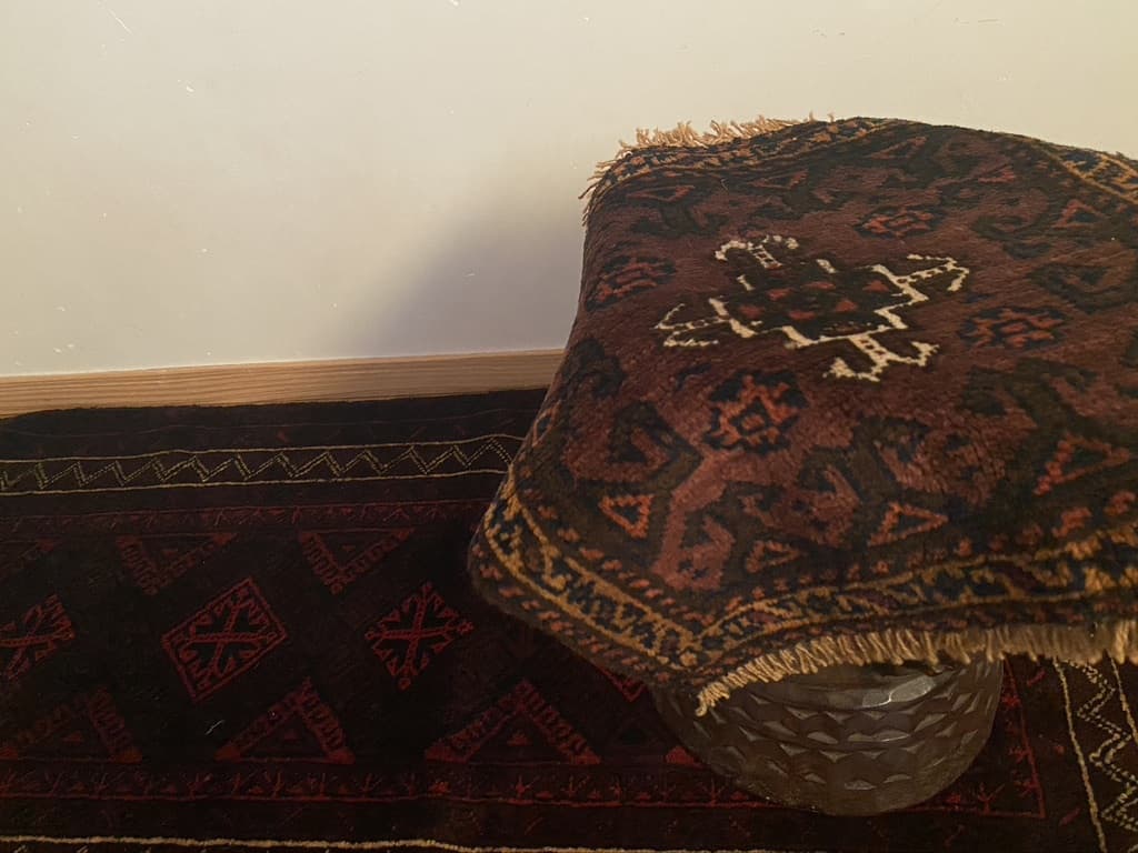 vintage baluch rug