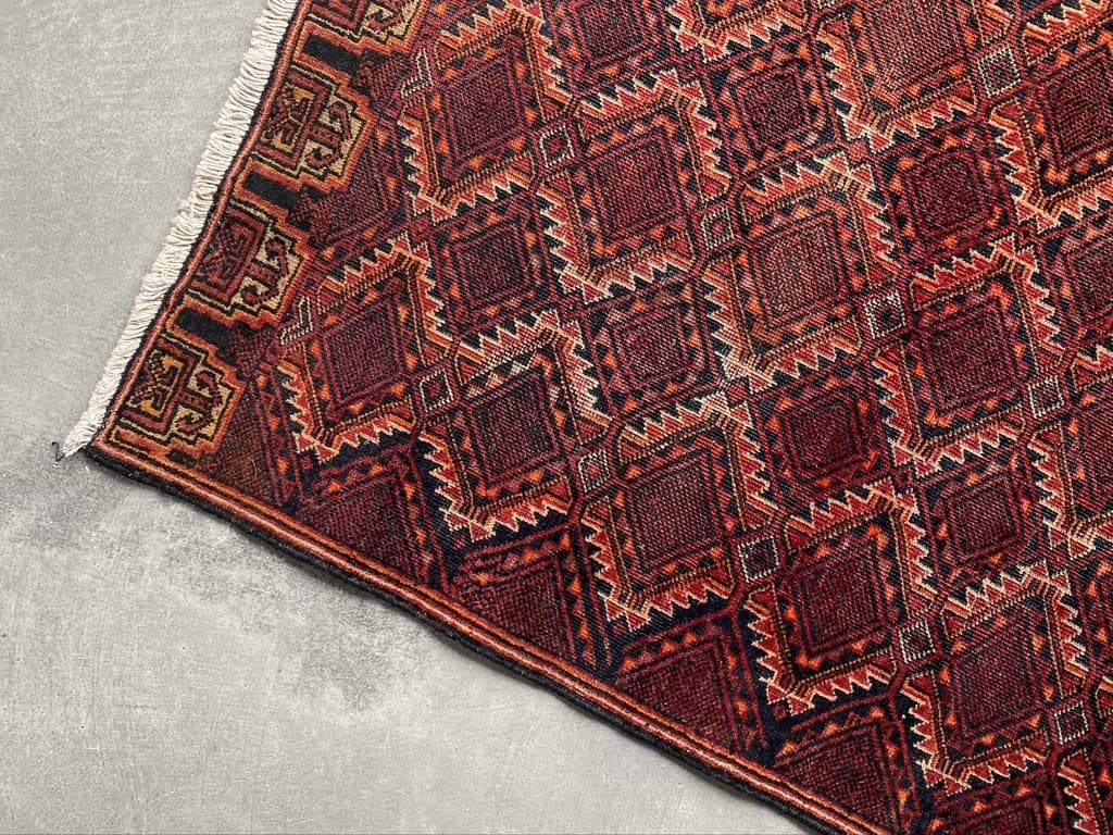 vintage baluch rug