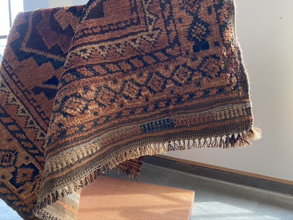 vintage baluch rug