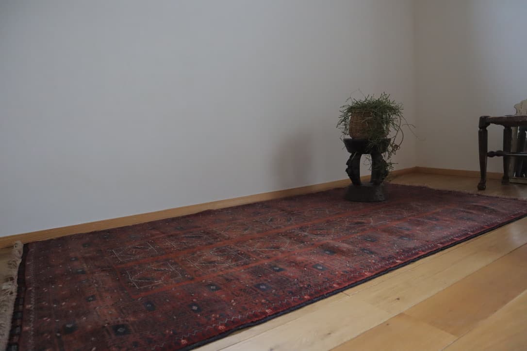 vintage turkmen rug