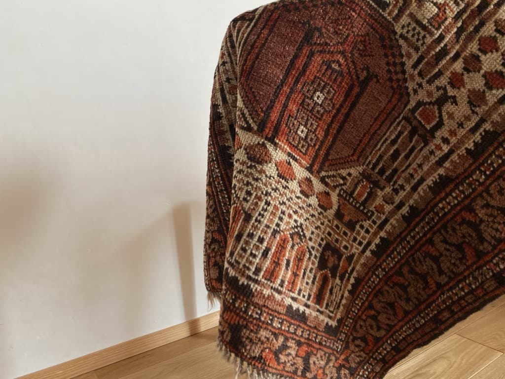 old Turkmen rug