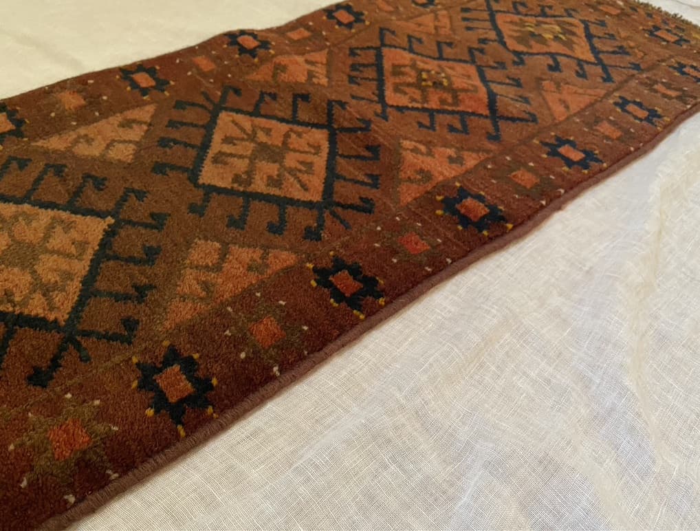 old turkmen rug