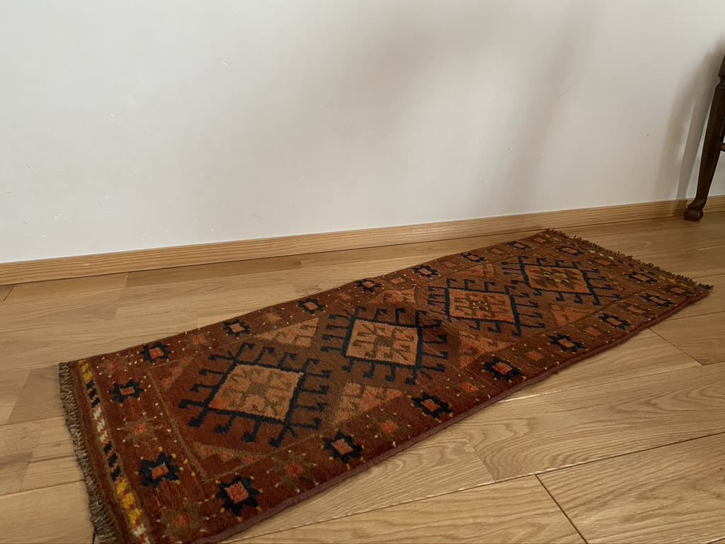 old turkmen rug