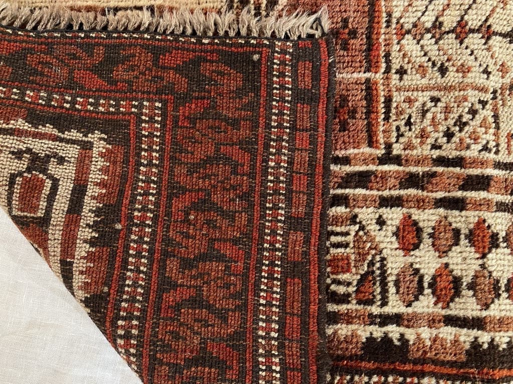 old Turkmen rug