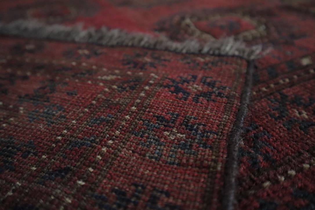old turkmen rug