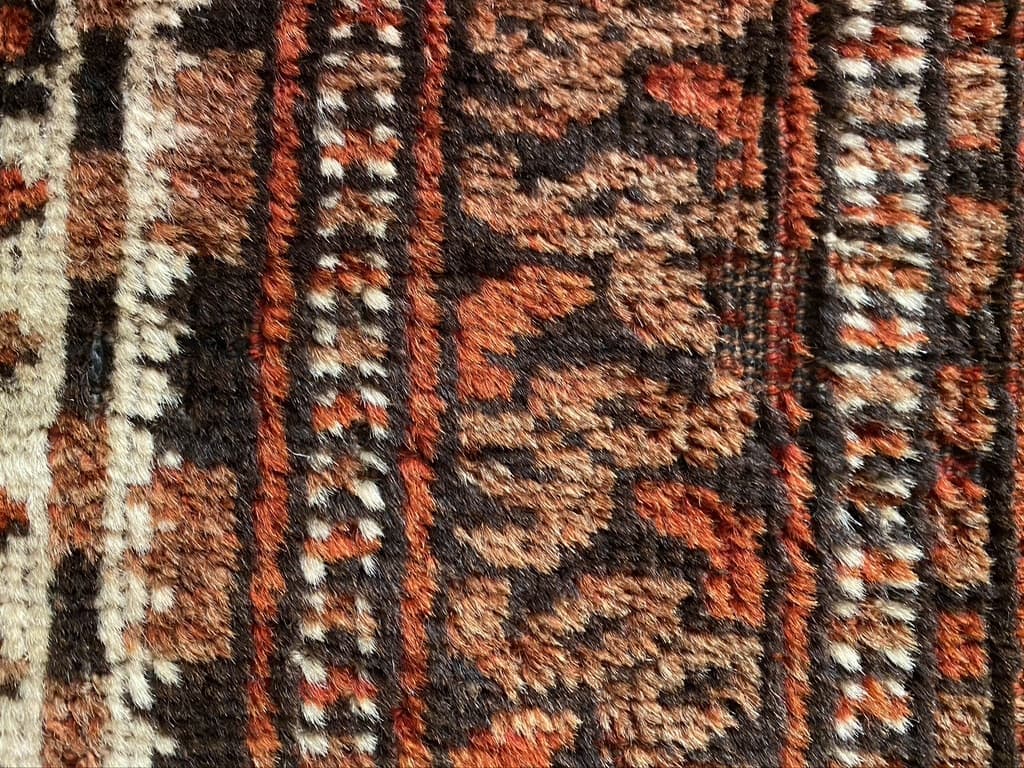old Turkmen rug