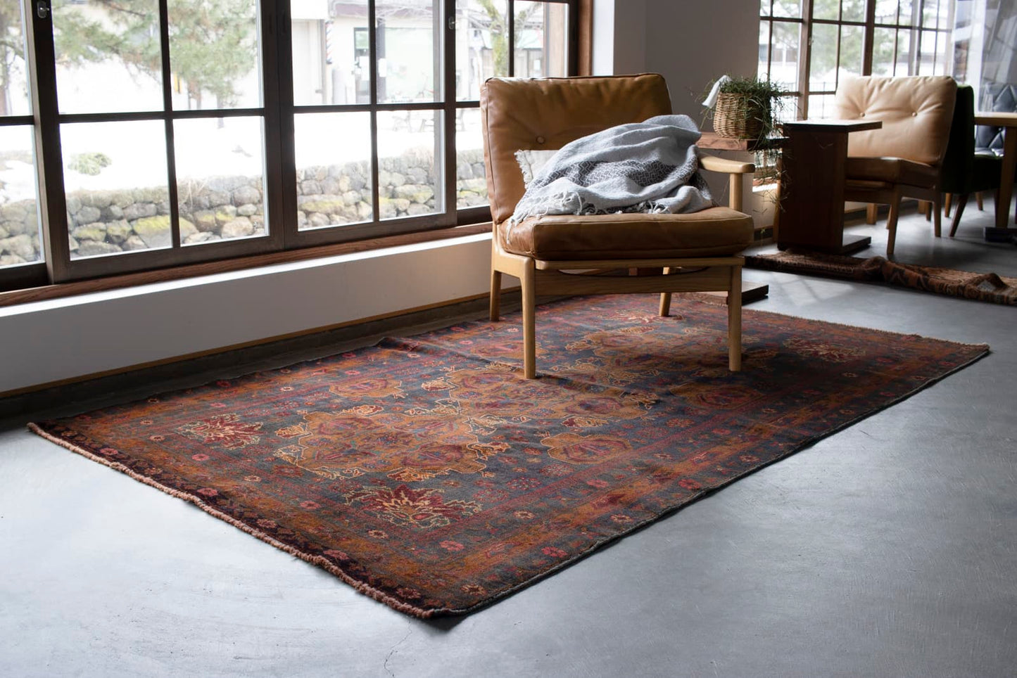 vintage baluch rug
