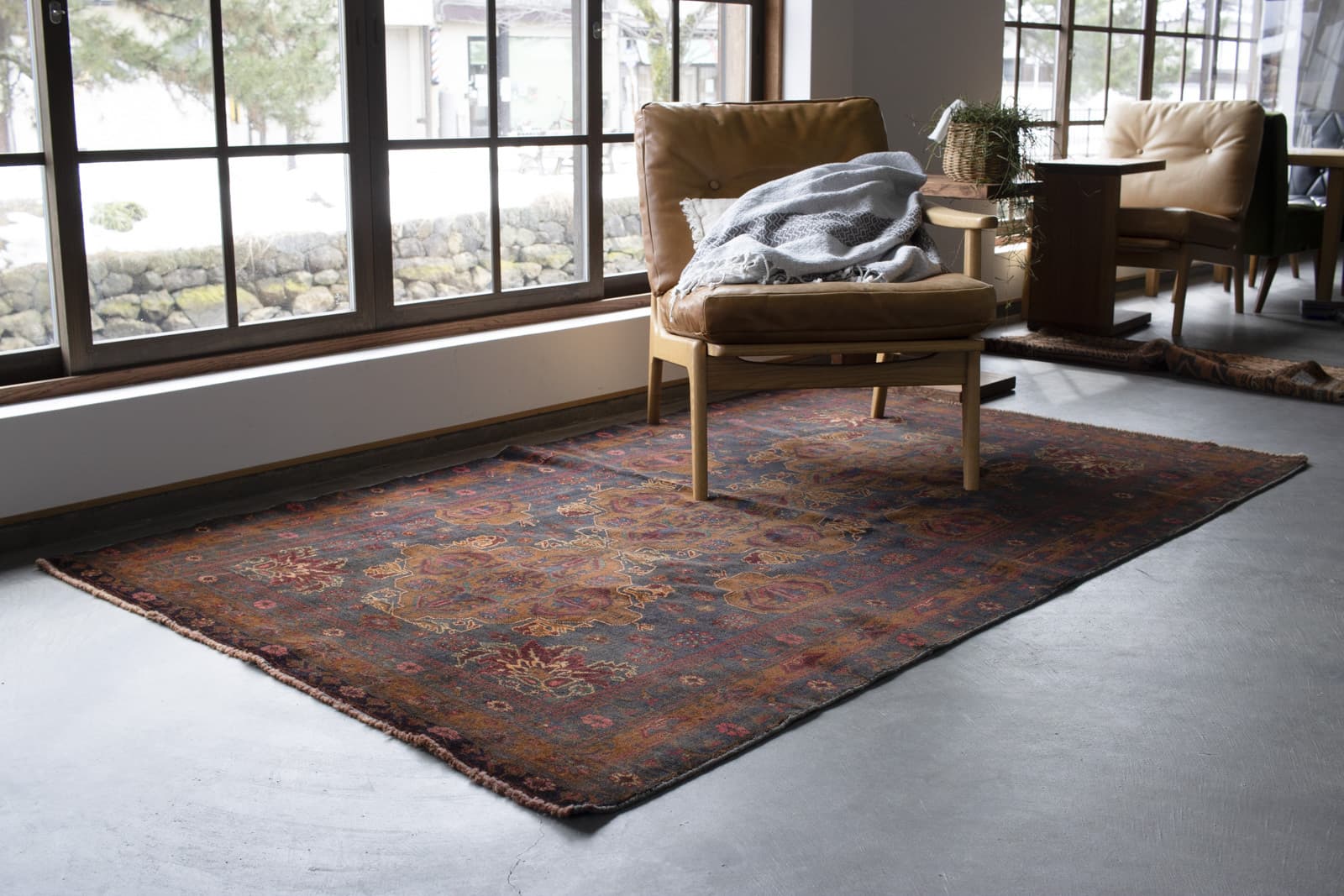 vintage baluch rug