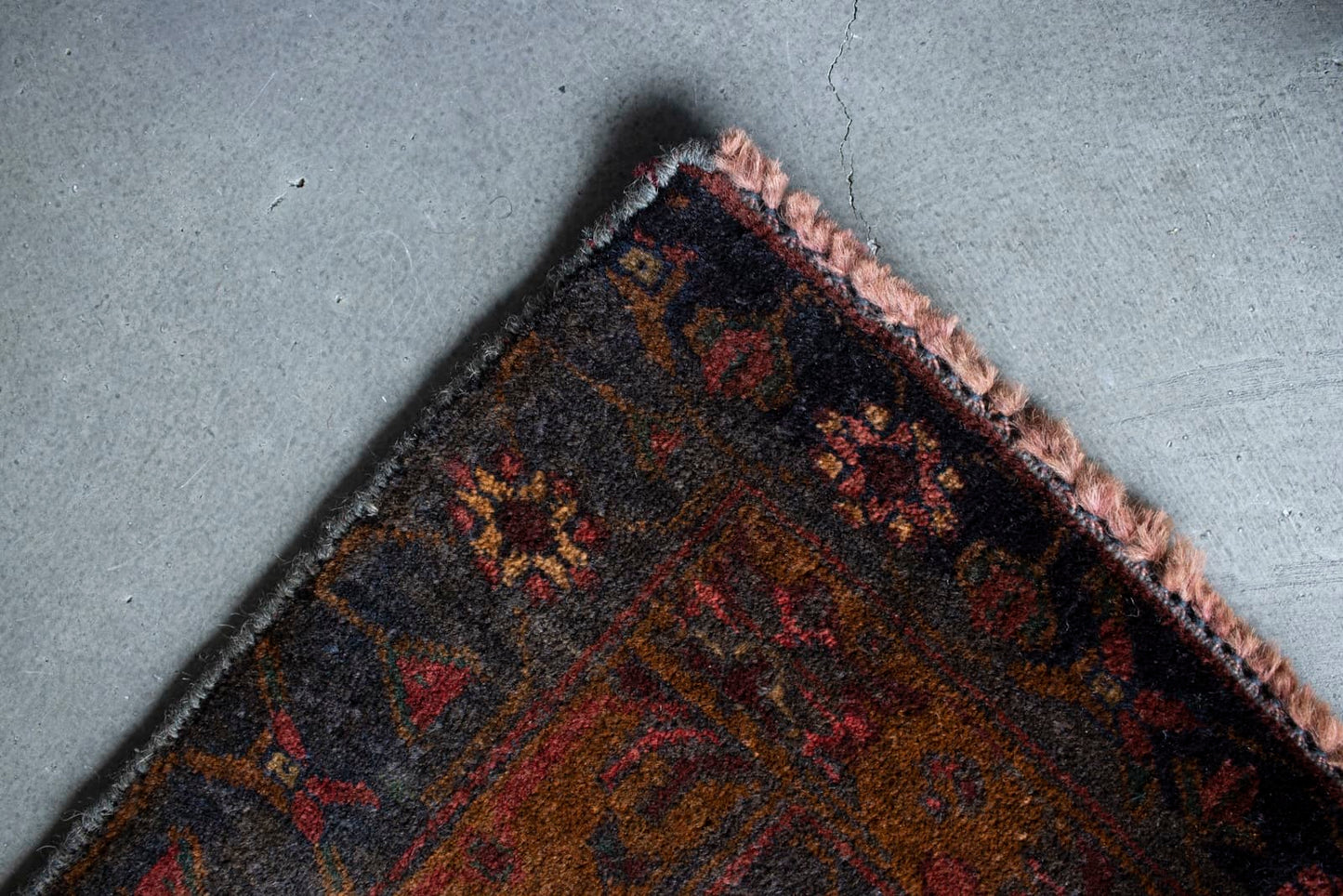vintage baluch rug