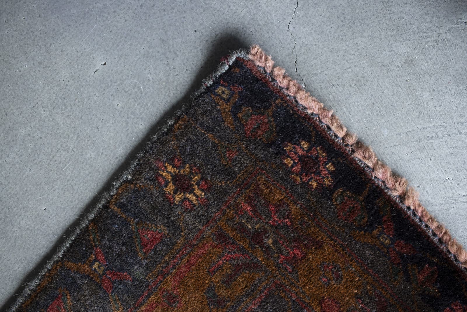 vintage baluch rug