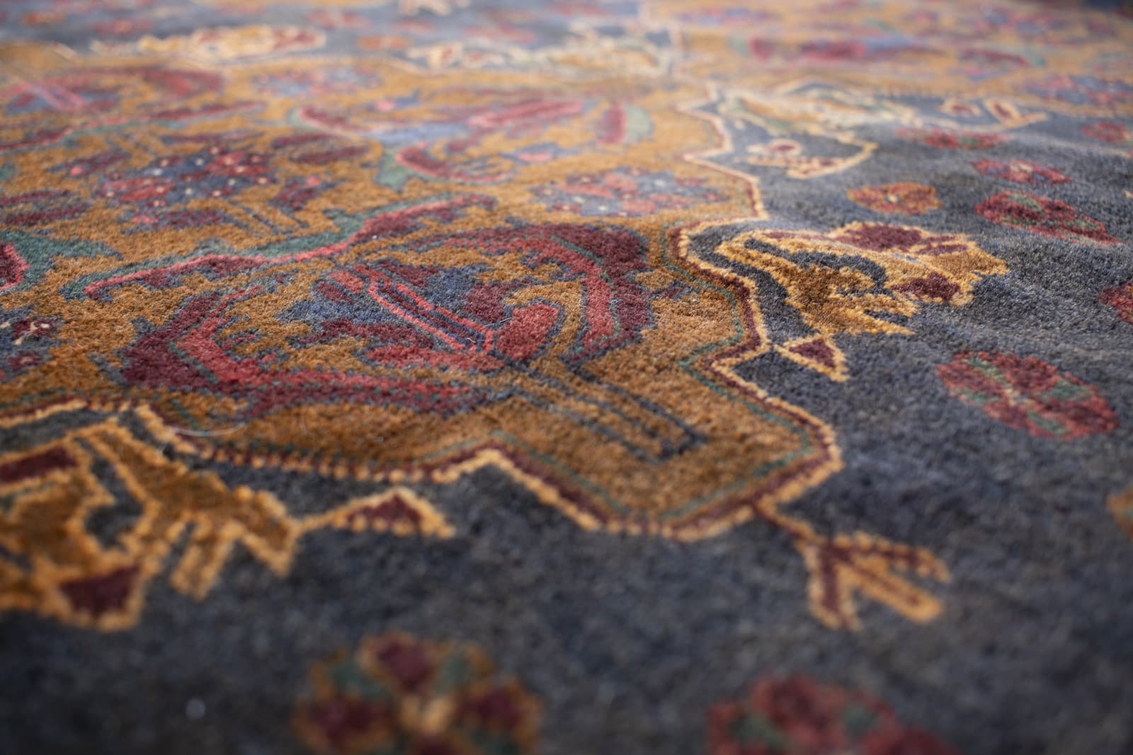 vintage baluch rug