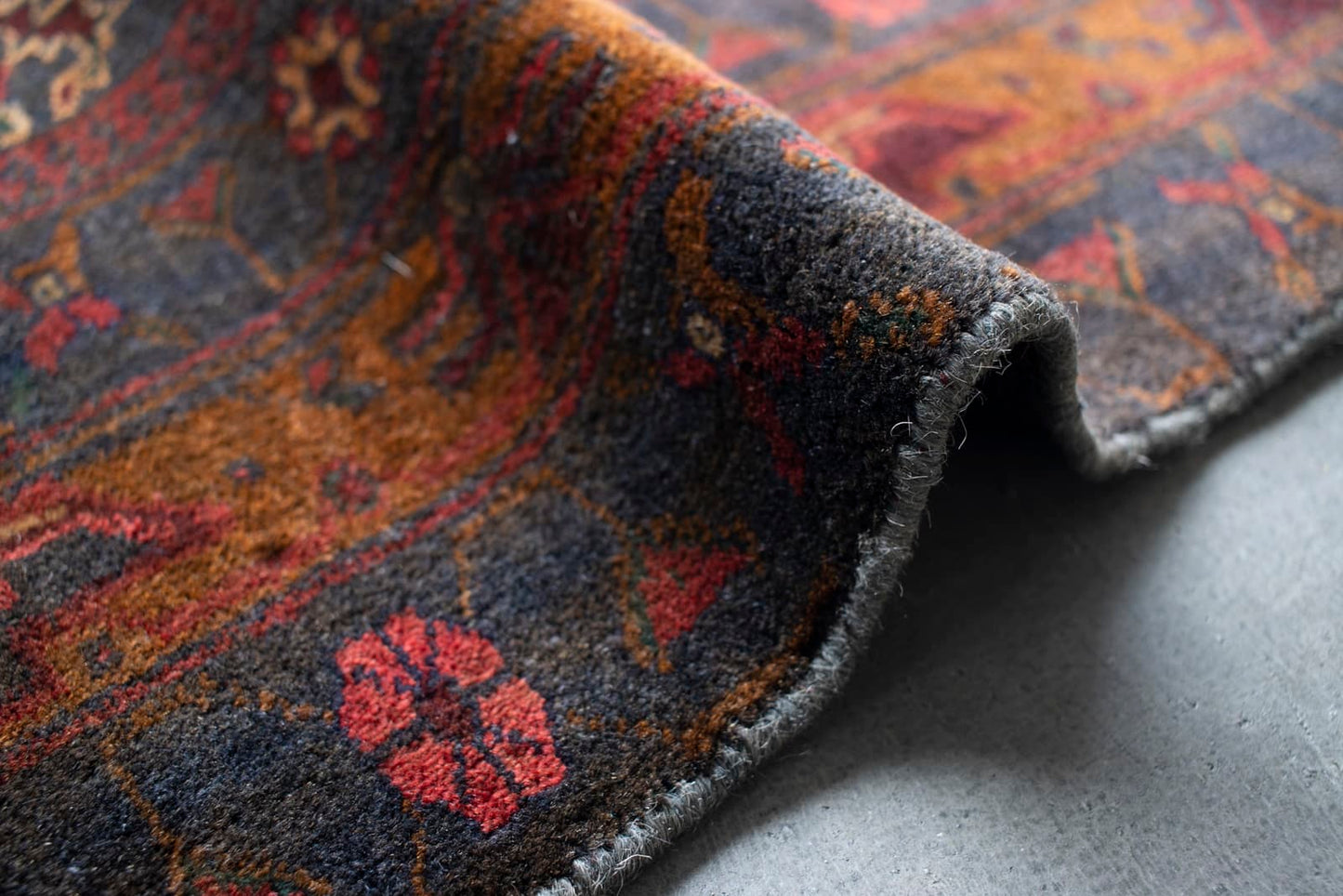 vintage baluch rug
