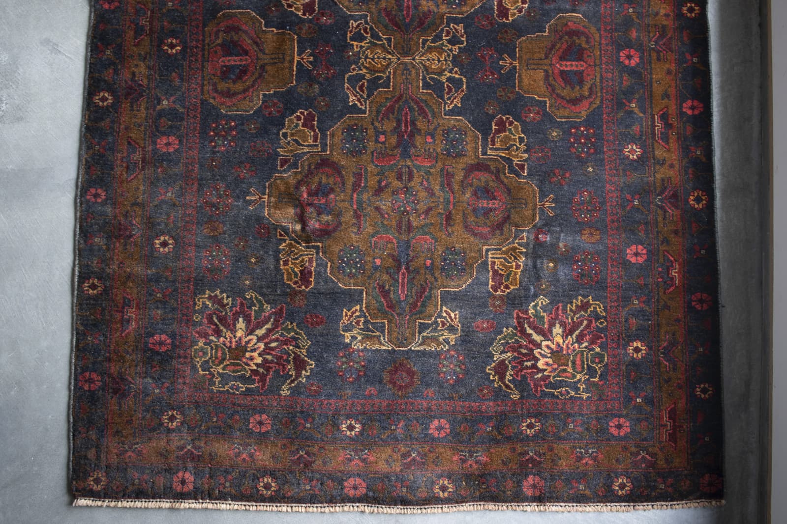 vintage baluch rug