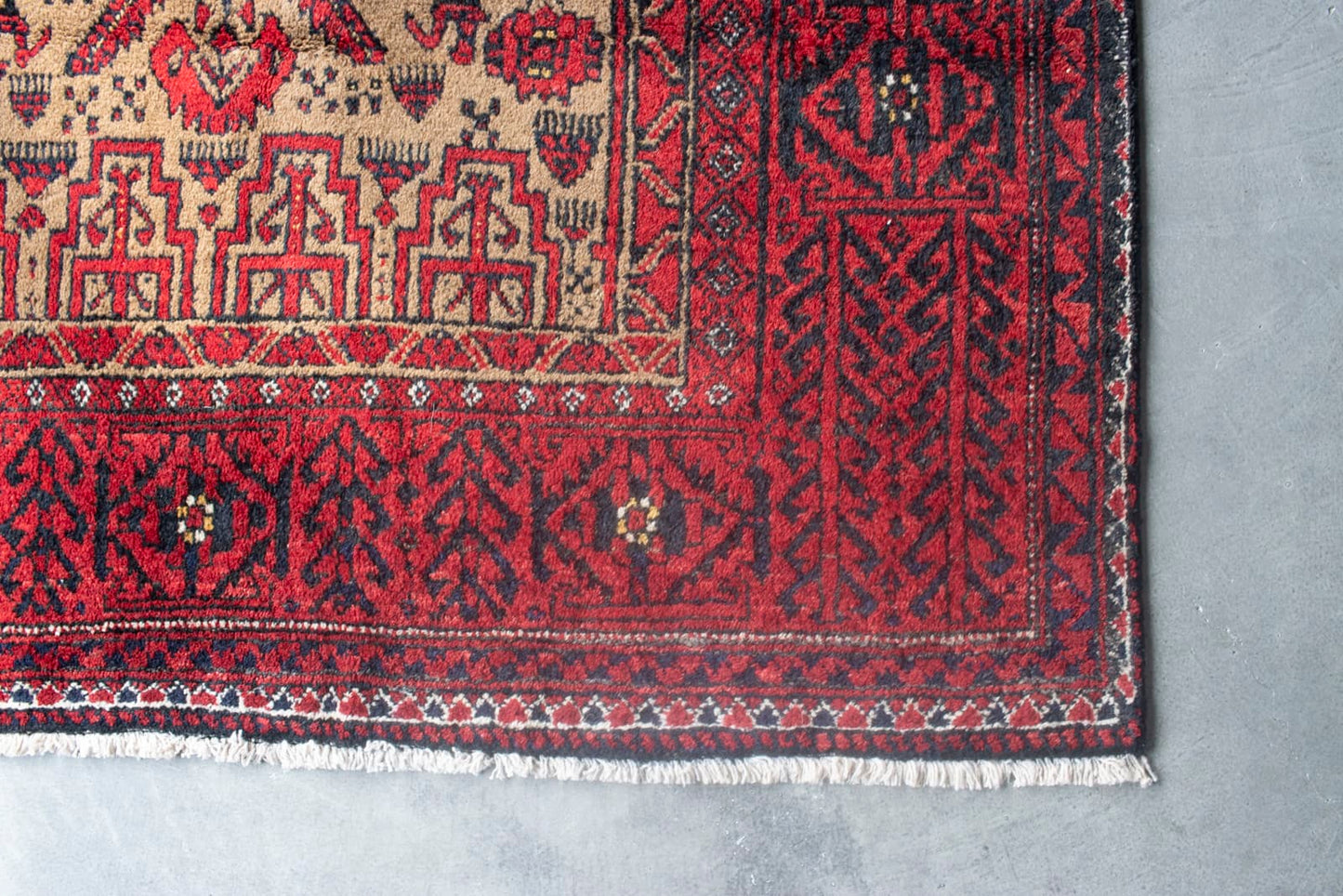 vintage baluch rug