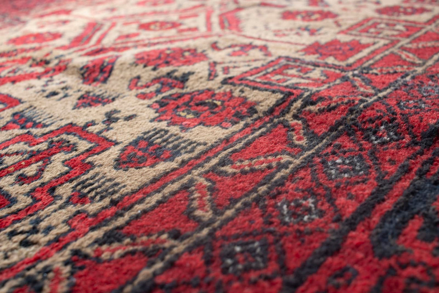 vintage baluch rug