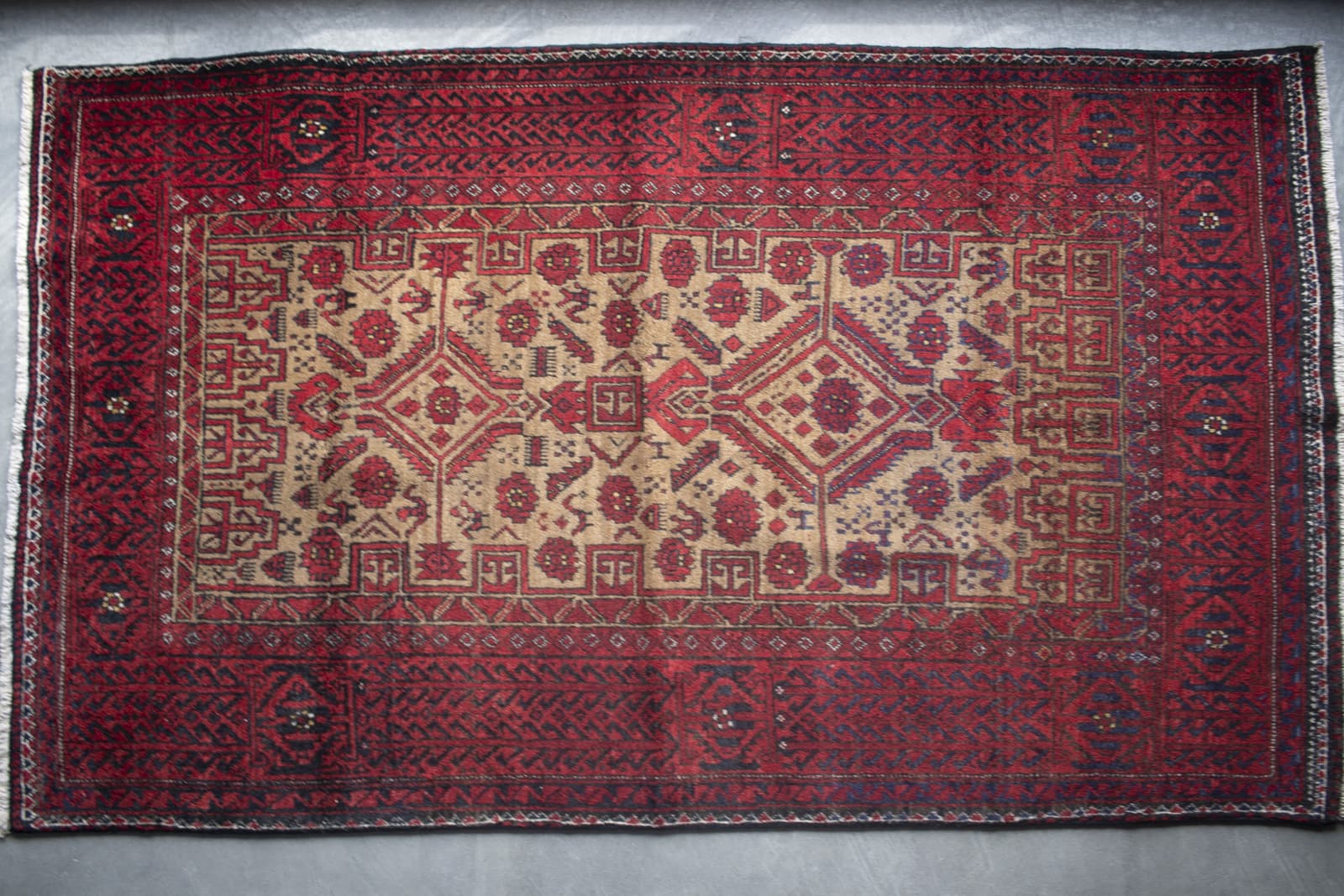 vintage baluch rug