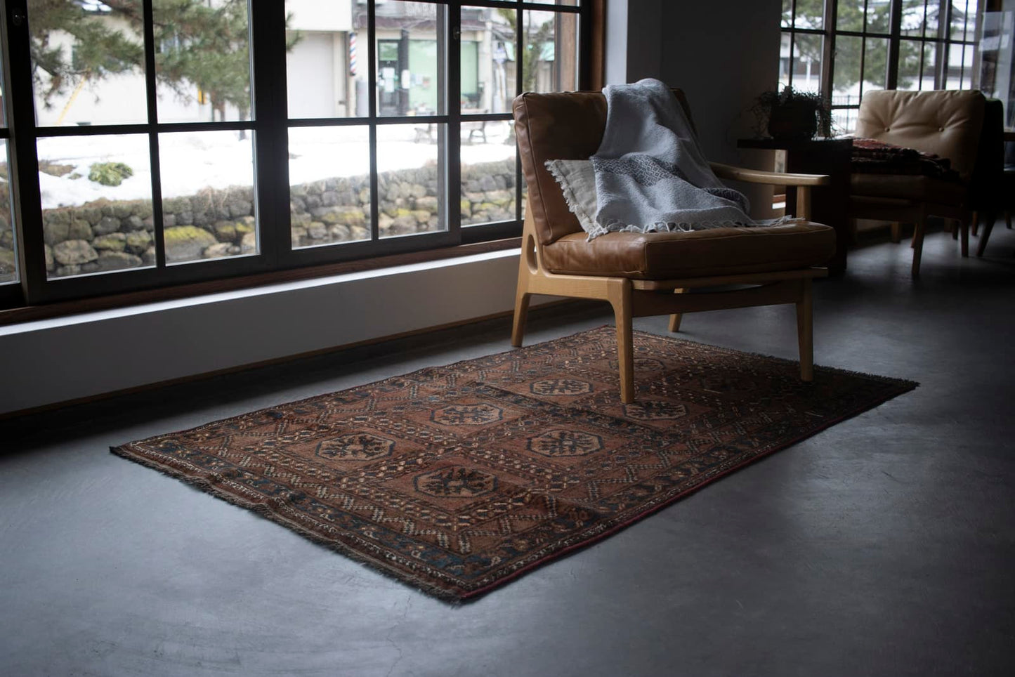 old turkmen rug