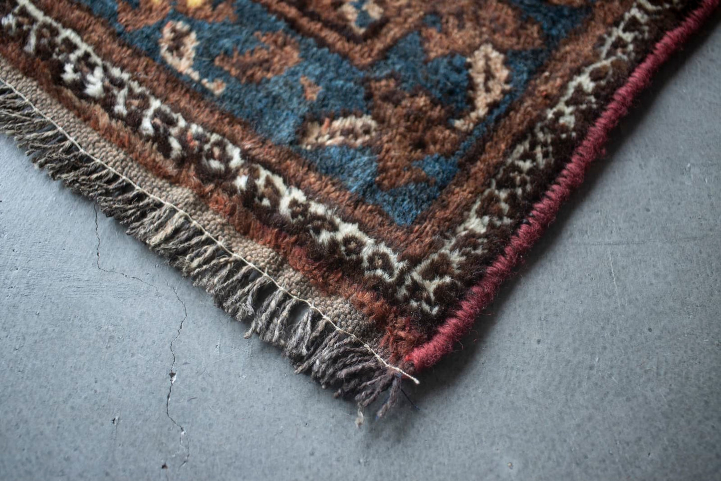 old turkmen rug