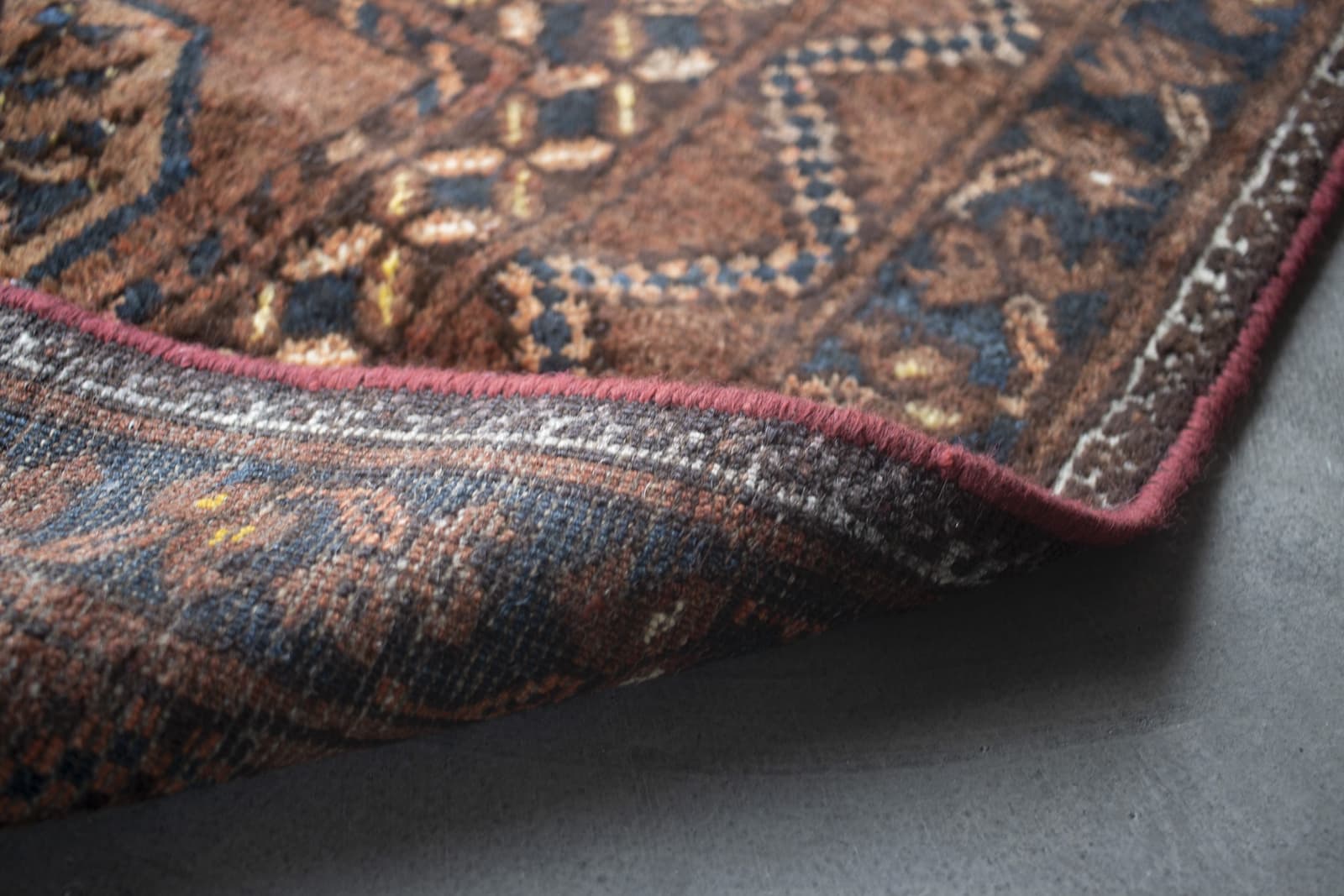 old turkmen rug