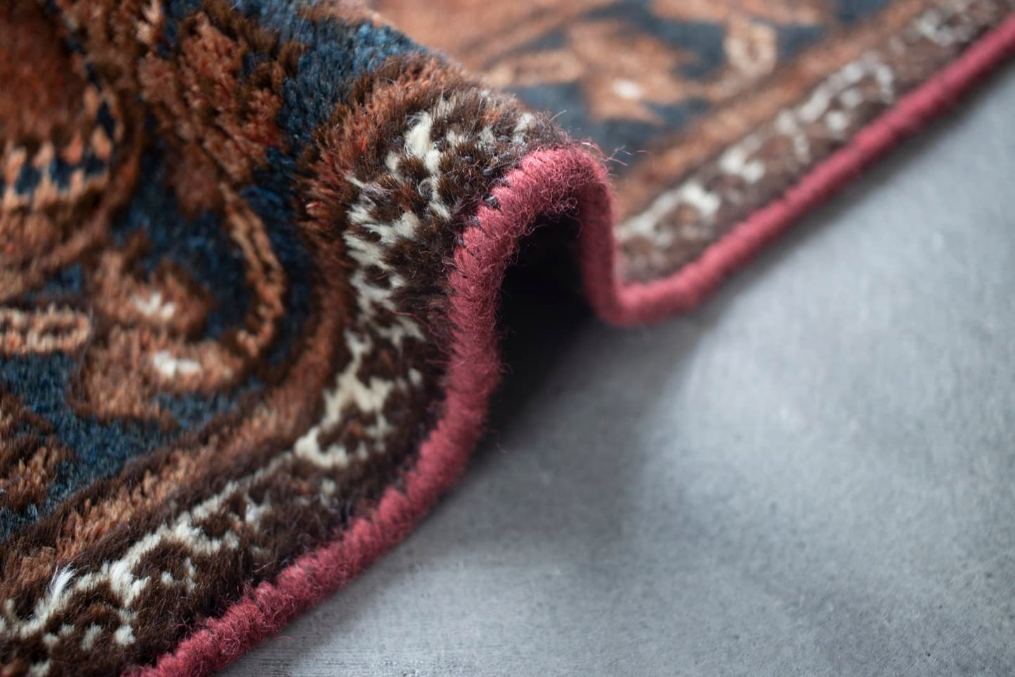 old turkmen rug