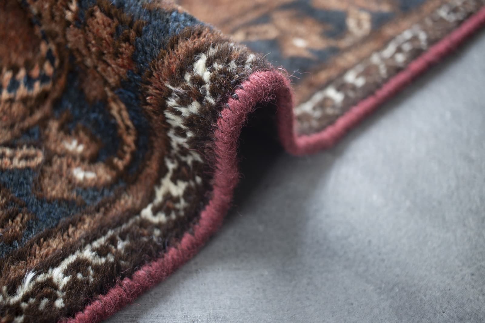 old turkmen rug