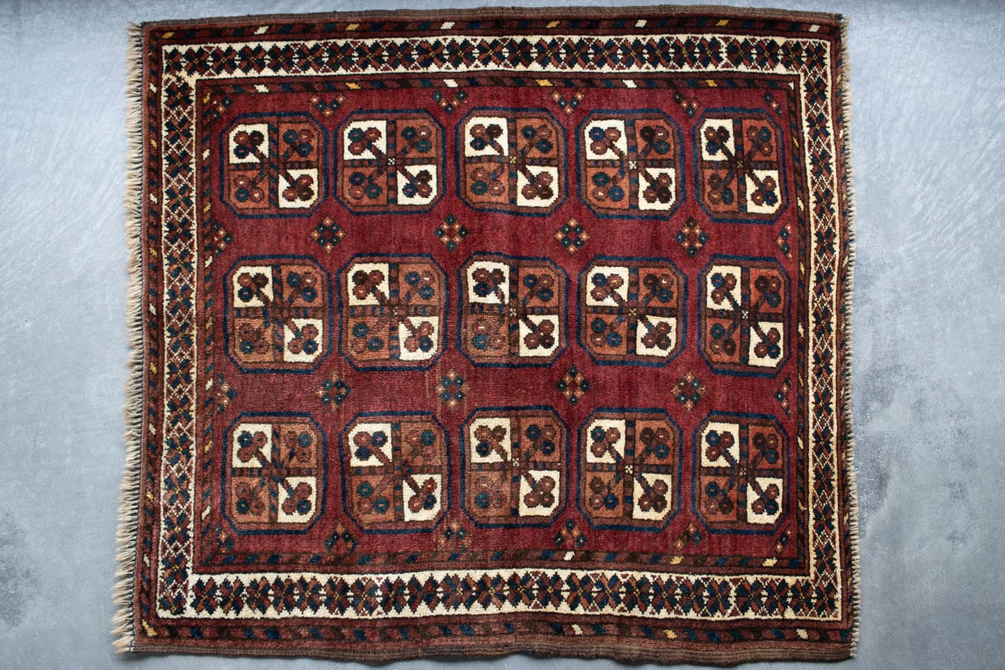 old uzbek rug