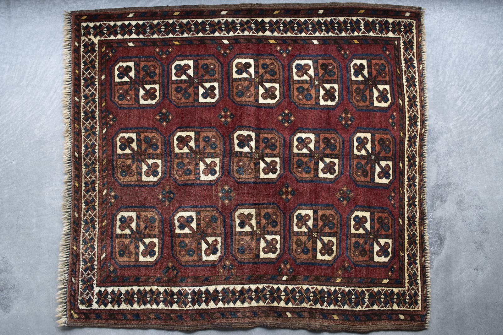 old uzbek rug
