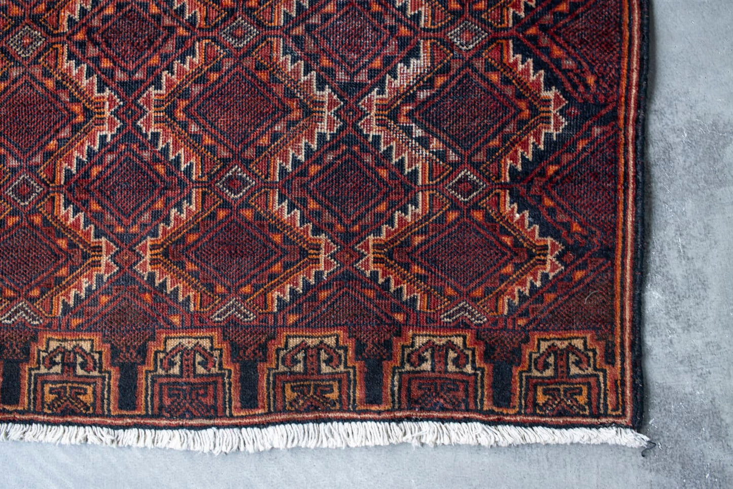 vintage baluch rug